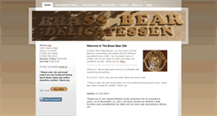 Desktop Screenshot of brassbeardeli.com