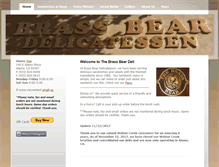 Tablet Screenshot of brassbeardeli.com